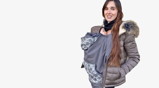 Cover babywearing invernale